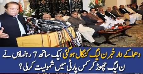 7 More Leaders Quits PMLN