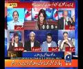 Ab Lath Marun Mein Aap ko? Hassan Nisar taking class of Ayesha Baksh