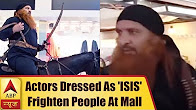 Actors Dressed As 'ISIS' Frighten People At Mall
