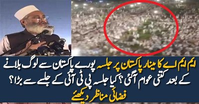 Aerial Footage Of MMA Jalsa