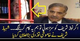 Agar Nawaz Sharif Ko Saza Huwe To… Shahbaz Sharif Ka Bada Elaan