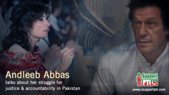 Andleeb talks about her struggle for justice in Pakistan