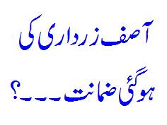 Bail hearing against Asif Zardari