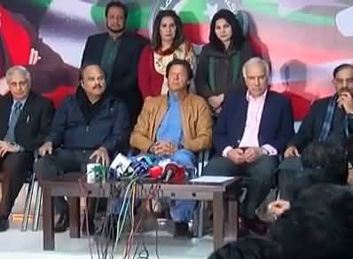Chairman PTI Imran Khan Q&A Session with Journalists After Press Conference