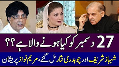 Chaudhary Nisar Aur Shahbaz Sharif Ka PLAN - Maryam Nawaz PERESHAN 26 December 2017