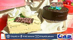Christmas cakes preparations in Lahore