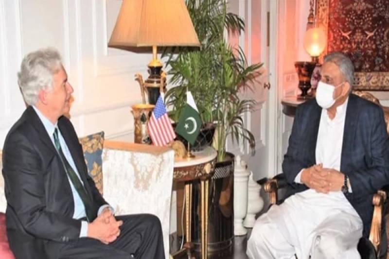 CIA chief William Joseph meets with army chief