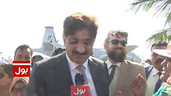CM Sindh Murad Ali Shah greetings to BOL news on 1st anniversary