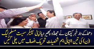 Deputy Speaker Samait N Leagi Rehnuma PTI Main Shamil