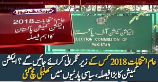 Election 2018 Kayliye Election Commission Ka Bara Faisla