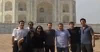Facebook CEO Mark Zuckerberg visits Taj Mahal