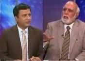 Haroon Rasheed Bashing Habib Akram For Taking Side Of Sindh Govt On Rangers Issue