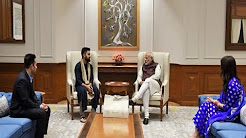 In Graphics: Virat Kohli and noted actor Anushka Sharma met PM