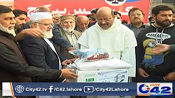 JI Liaqat Baloch visit Cathedral church Lahore