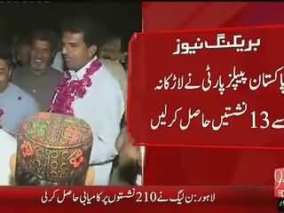 LB Election 2015 Larkana Results
