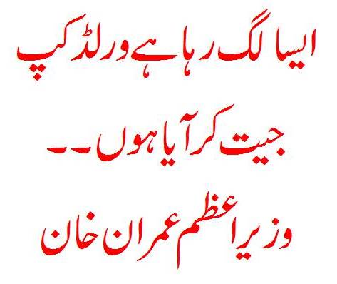 Looks like I've won the World Cup