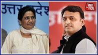Mayawati, Akhilesh Yadav Share Same Space In BSP Poster