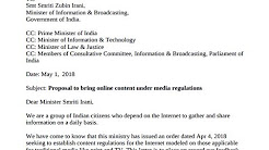 Over 100 Journalists Write to Smriti Irani Over Online News Regulation