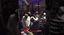 Passengers Protesting against Shahid Khaqan's Airline