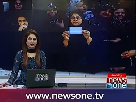 Protest against the arrests-blocked the road for traffic in Karachi