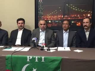 PTI Presents Asif Chaudhary, administrator of US Law Firm Barry Schneps Before the Media