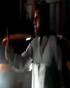 PTI provincial leader M.Hasan khan blasts on police In front of Jinnah town police station quetta