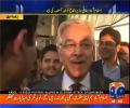 PTI wale Ghutnon ke bal chal ker wapis aa rahe hain - Khwaja Asif