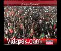 PTI wokers light up Jalsa gah with their mobile lights - Exclusive Visuals