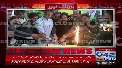 Qayyazim and Nawaz Sharif's birthday, Cake Cutting Ceremony with Town Car Dealer Association