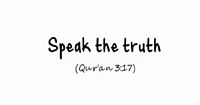 Quran Teaches How to Speak - Watch Now