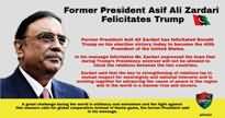 Raees Asif Ali Zardari felicitates Donald Trump on his victory - Read Now