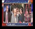 Rauf Klasra bashing Khurram Nawaz Gandapur for abusing Naeem ul Haq