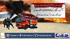 Report of fire cases in 2017