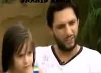 Shahid Afridi & His Beautiful & Cute Daughters Unseen Interview Of Pakistani Tv Channel