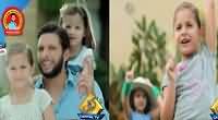 Shahid Afridi New TVC With His Daughters - Watch Now