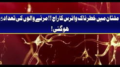 The dangerous virus again attacks in Multan