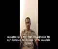 This video is surfacing on Arab social media pages of a possible defector from the Saudi Army who also left Islam and opposes the war in Yemen