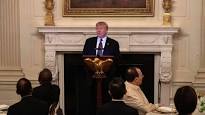Trump hosts diplomats for iftar dinner at White House
