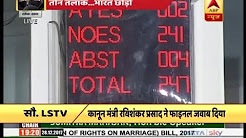 Voting over Triple Talaq Bill in Lok Sabha