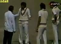 Wasim Akram Ignores Umpires and Tries to Kill The Batsman