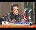 Watch Imran Khan's reaction when Hamid Mir asked question regarding money trail of Sharif family