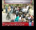 Young Doctor's protest enters third day at Mall Road Lahore